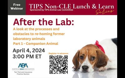 TIPS Non-CLE Lunch & Learn Series: After the Lab