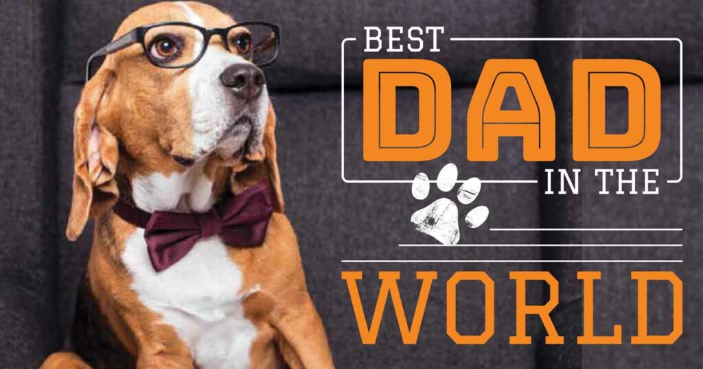 Best Dog Dad in the World E-Card