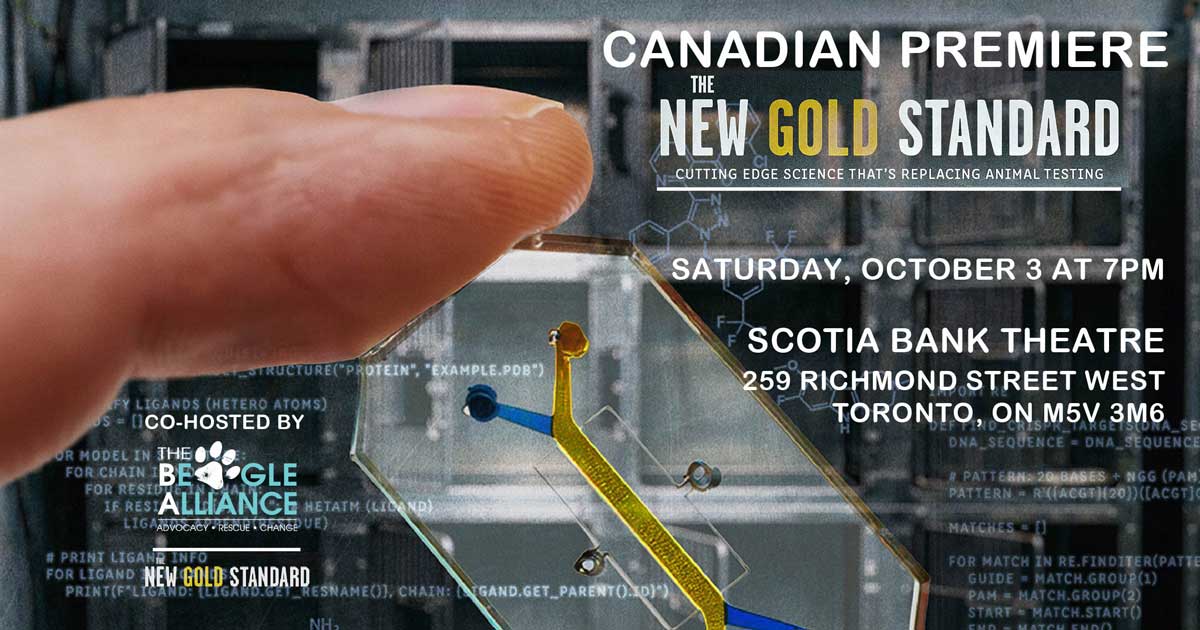Canadian Inaugural Premier Screening of The New Gold Standard