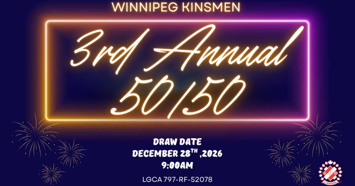 Winnipeg Kinsmen 50/50